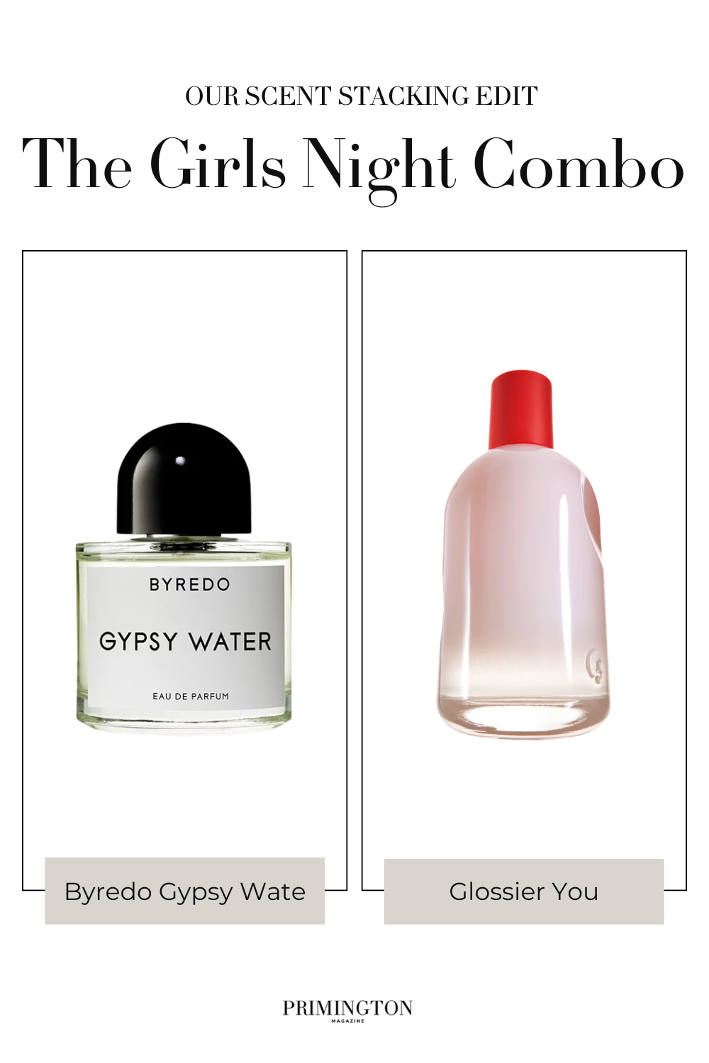 scent stacking combinations girls night perfume gypsy water glossier you