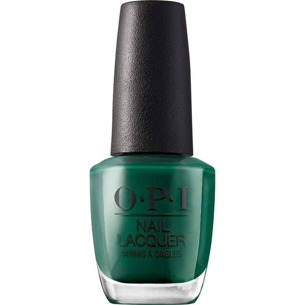 OPI Stay Off the Lawn emerald green nail polish bottle
