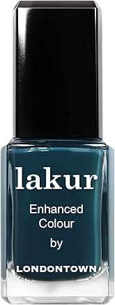 LONDONTOWN Chivvy Along dark green nail polish