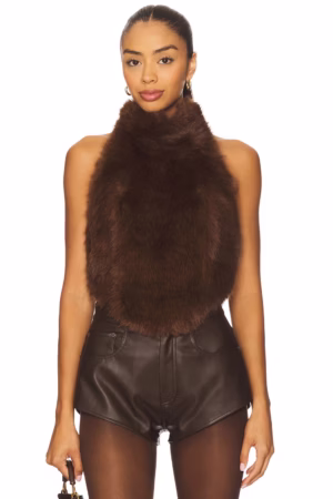 Julietta Faux Fur Top