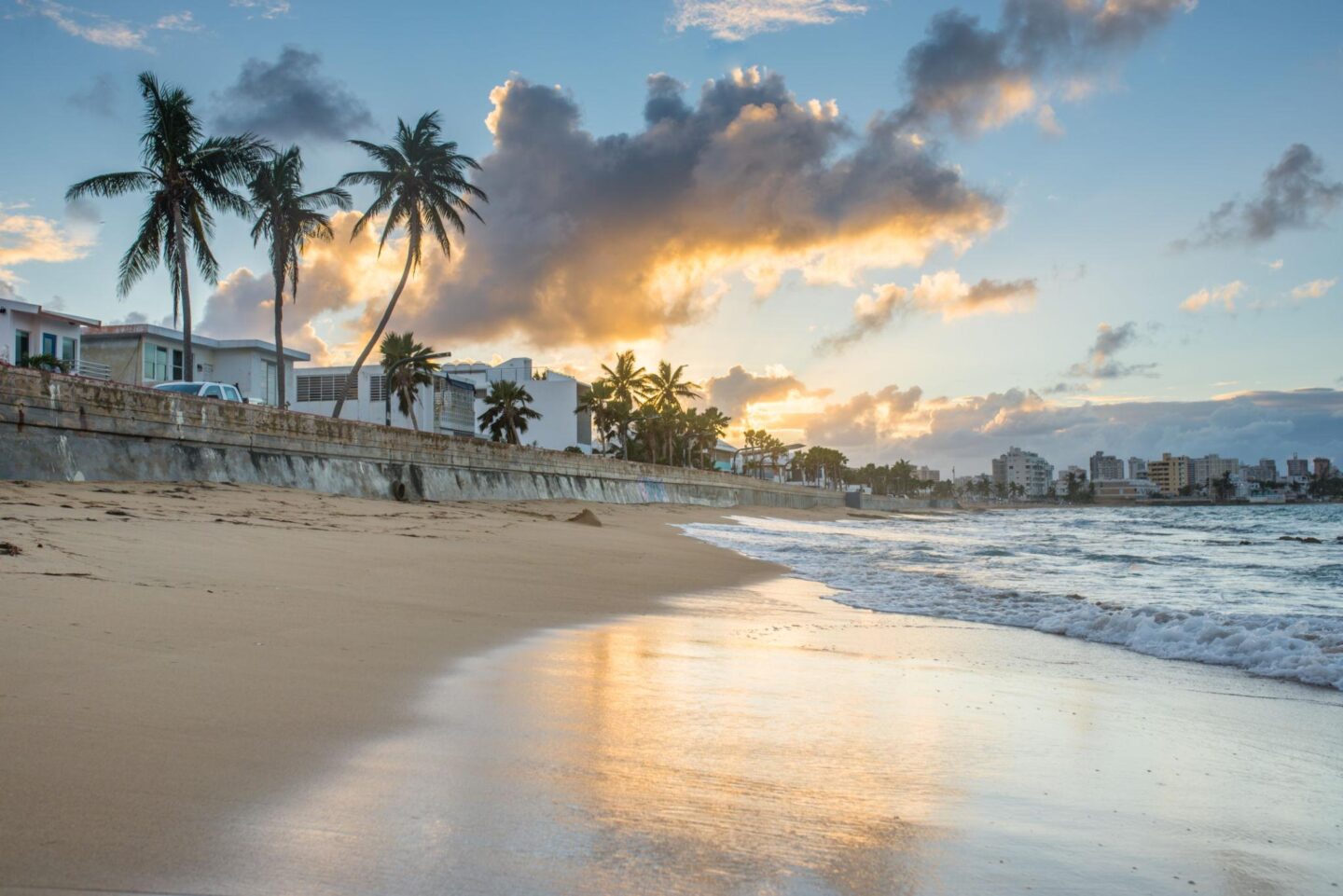 Puerto Rico travel guide featuring colorful Old San Juan streets and colonial architecture