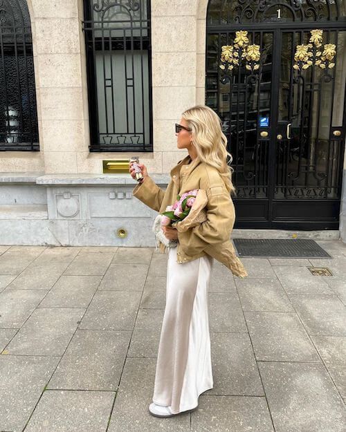 feminine spring capsule wardrobe outfit ideas